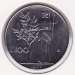 Obverse of 100 Lire 1977