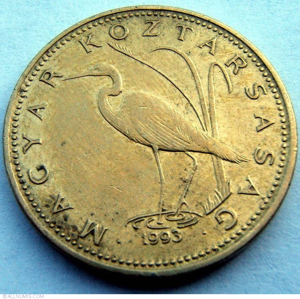 Coin Of 5 Forint 1993 From Hungary ID 300