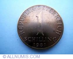 1 Schilling 1981 1 Schilling 1981