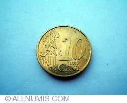 10 Euro Cent 2002 F