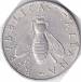 Reverse of 2 Lire 1957