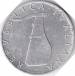 Reverse of 5 Lire 1979