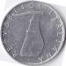 Reverse of 5 Lire 1991