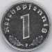 1 Reichspfennig 1943 F 1 Reichspfennig 1943 F