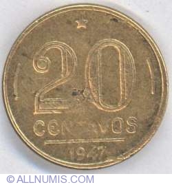 20 Centavos 1947 20 Centavos 1947