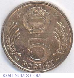 5 Forint 1983 5 Forint 1983