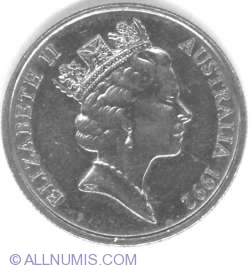 5 Australian Cents 1992