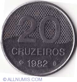 20 Cruzeiros 1982 20 Cruzeiros 1982