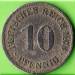 10 Pfennig 1876 A