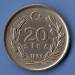 Reversul lui 20 Lira 1984