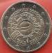 2 Euro 2012 F - 10 years of euro banknotes and coins 2 Euro 2012 F - 10 years of euro banknotes and coins