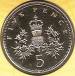 Reversul lui 5 Pence 1987