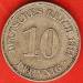 10 Pfennig 1911 E