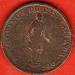 1/2 Penny (1 Sou) 1837 - City Bank