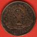 1/2 Penny (1 Sou) 1837 - Quebec Bank