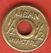 1/2 Piastre ND(1941) 1/2 Piastre ND(1941)