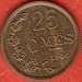 25 Centime 1946