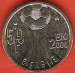 50 Francs 2000 (Belgie) E.C. Soccer Belgium 50 Francs 2000 (Belgie) E.C. Soccer Belgium