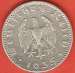 Aversul lui 50 Reichspfennig 1935 J