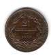 2 &frac12; Centimes 1854