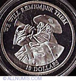 10 Dollars 2011 - Remembrance. 10 Dollars 2011 - Remembrance.