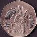 Reversul lui 5 Rupees 1977
