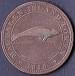 Magdalen Islands 1815 1 Penny - Sir Isaac Coffin.