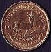 Reversul lui 1/10 Krugerrand 1984