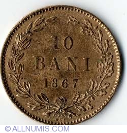 10 Bani 1867 (Watt & Co.)