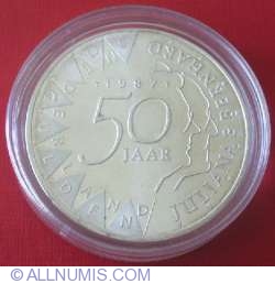 Image #1 of 50 Gulden 1987 - Aniversarea de aur