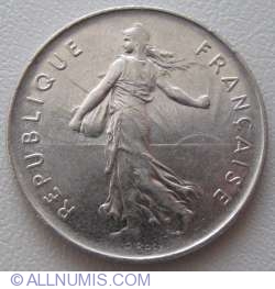 Image #2 of 5 Francs 1990