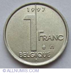 Image #1 of 1 Franc 1997 (Belgique)