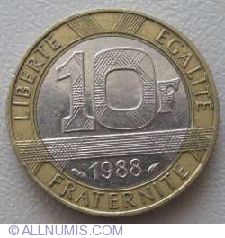 Image #1 of 10 Francs 1988
