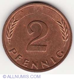 2 Pfennig 1977 F