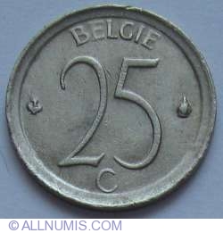 Image #1 of 25 Centimes 1970 (Belgie)
