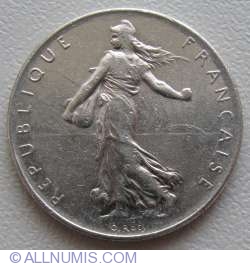 Image #2 of 1 Franc 1974