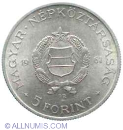 Image #1 of 5 Forint 1967 - Lajos Kossuth