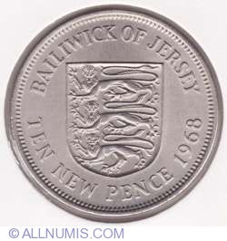 Image #1 of 10 New Pence 1968