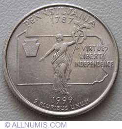 Image #1 of State Quarter 1999 P - Pennsylvania