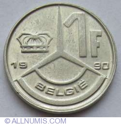 Image #1 of 1 Franc 1990 (Belgie)