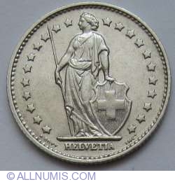 Image #2 of 1 Franc 1969