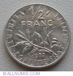½ Franc 1977