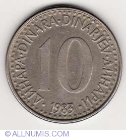 Image #1 of 10 Dinari 1983