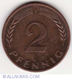 2 Pfennig 1968 F