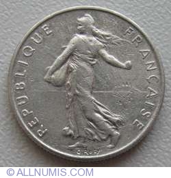 Image #2 of ½ Franc 1985