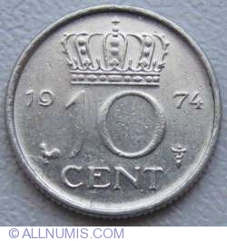 Image #1 of 10 Cents 1974