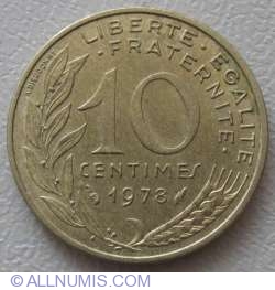 Image #1 of 10 Centimes 1978