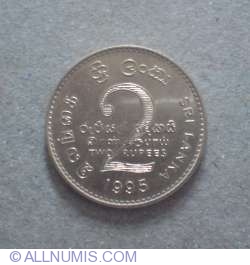 Image #1 of 2 Rupees 1995 - 50th Anniversary of the FAO