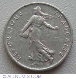 Image #2 of ½ Franc 1966