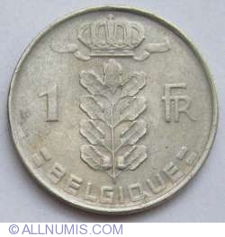 Image #1 of 1 Franc 1958 (Belgique)